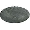 Ekena Millwork Shakuras Ceiling Medallion (Fits Canopies up to 5"), Hnd-Painted Athenian Green Crackle, 24"OD x 3"P CM24SHAGC - alternate 4